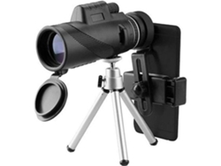 J-Love Starscope 40X60 Telescopio monocular HD de alta potencia con soporte para teléfono inteligente Trípode Monoculares impermeables Durabl436