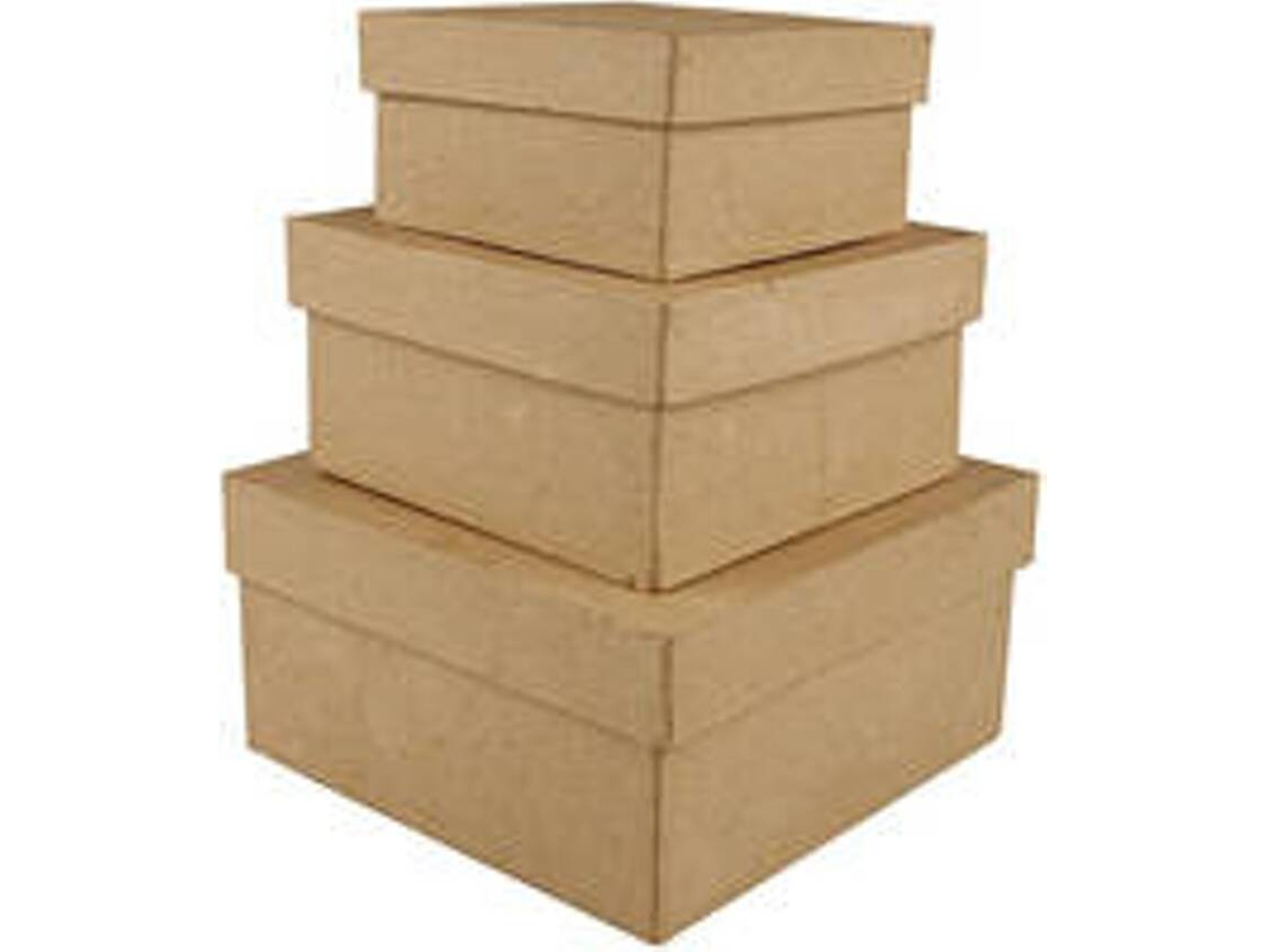 Conjunto Cajas para Organizar Creativ Company 263720 (Cuadrado)
