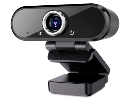 Webcam con micrófono Full HD 1080P Streaming Webcam para computadora Videollamada Webcam Conferencia Grabación 60 Fps Negro