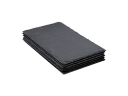 Juego De 6 Platos De Pizarra De 18 X 30 Cm SG SECRET DE GOURMET