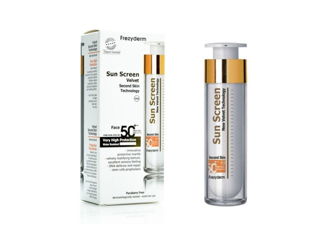 Protector Solar Facial FREZYDERM Velvet Sun SPF 50+ (50 ml)