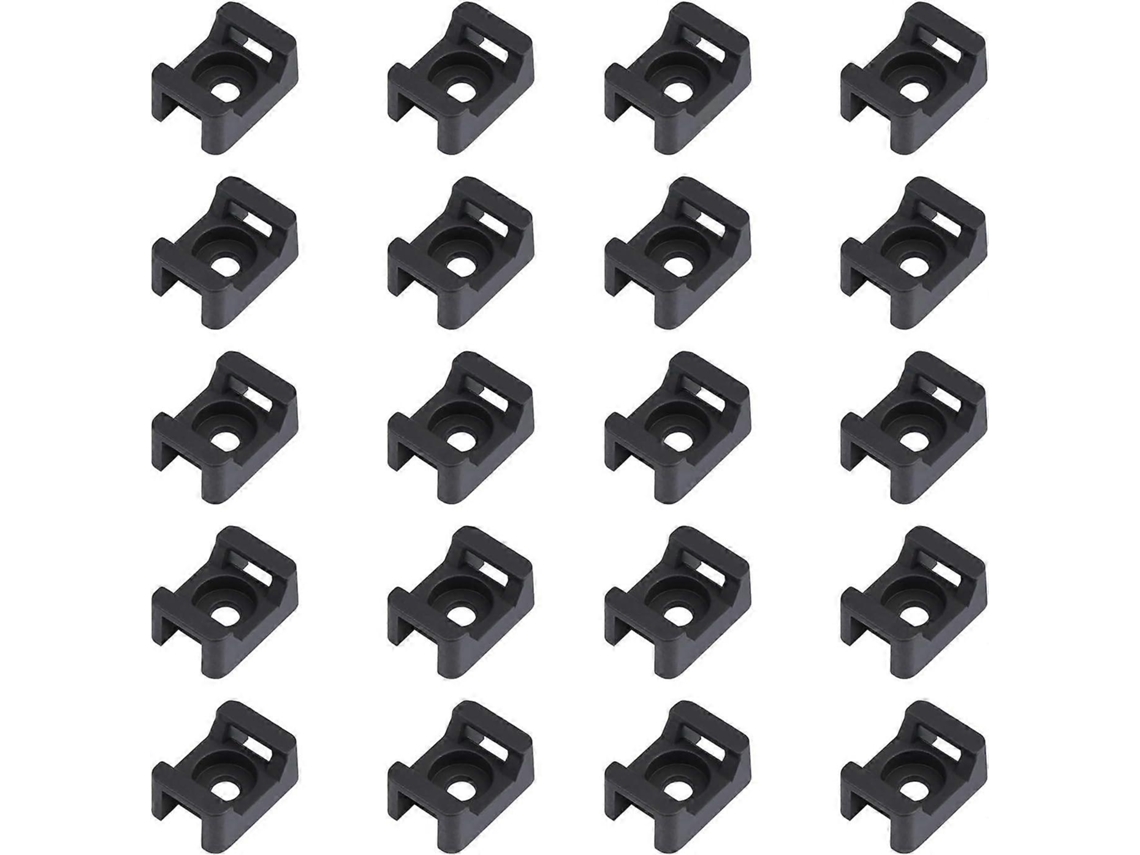 Base Para Cable Ties - 150 Piezas Soporte De Cable Para Gestión De Cables Con Material Premium Y Aplicación Versátil