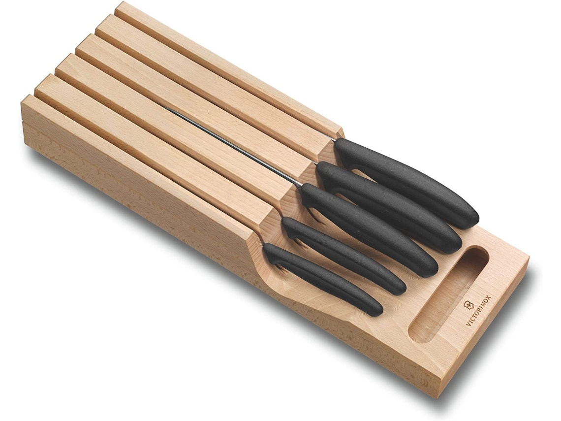 PortaCuchillo de Cocina de madera Victorinox