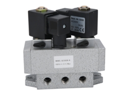 Válvula Solenoide 2 Posiciones 5 Vías Control Eléctrico Doble G1/4 K25d2h‑8ac 220v Para Equipos Mecánicos