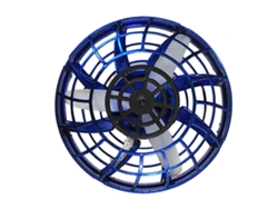 Spinner Volador Drone Manual Juguete Ufo Ligero Fácil De Usar Regalo Para Niños Interior Exterior Azul