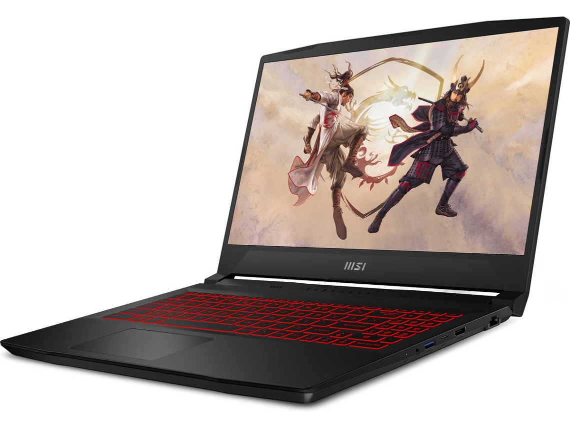 Portátil Gaming MSI Katana GF66 12UC-083ES (Intel Core i7-12700H - NVIDIA GeForce RTX 3050 - RAM: 16 GB - 512 GB - 15.6'')