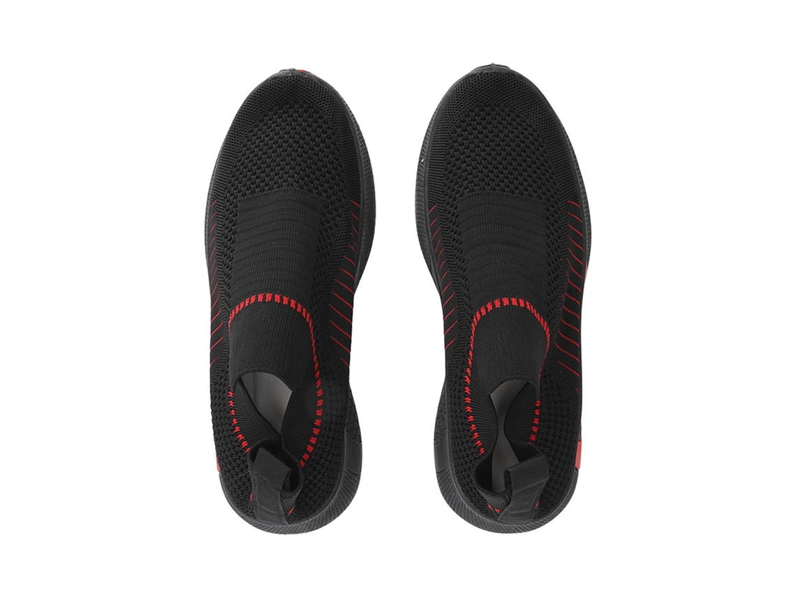 Zapatillas Deportivas Casuales Transpirables De Malla Para Hombre, Ideales Para Correr, Hacer Senderismo Y Actividades Al Aire Libre - Negras - Talla 44