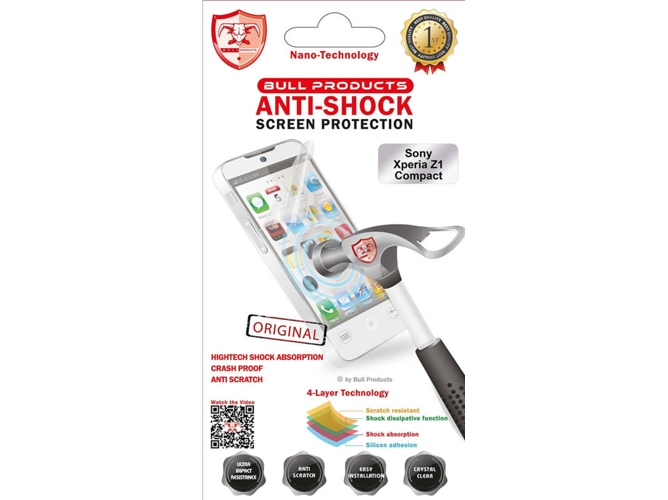 Protector de Pantalla Sony Xperia Z1 Compact BULL 1304013
