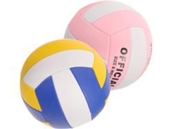 Balones de voleibol suaves cosidos a máquina, talla 5, 2 unidades, para uso en interiores.