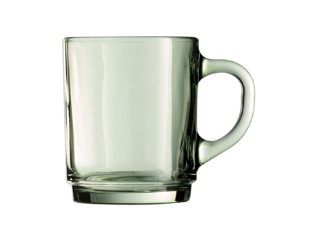 Taza LUMINARC Alba Verde Vidrio 250 ml