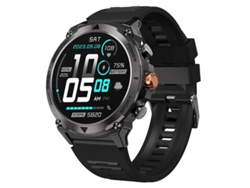 Reloj inteligente con llamadas Bluetooth, seguimiento de deportes al aire libre, pantalla AMOLED de 1,43 pulgadas, monitorización de frecuencia cardíaca, Bestvite
