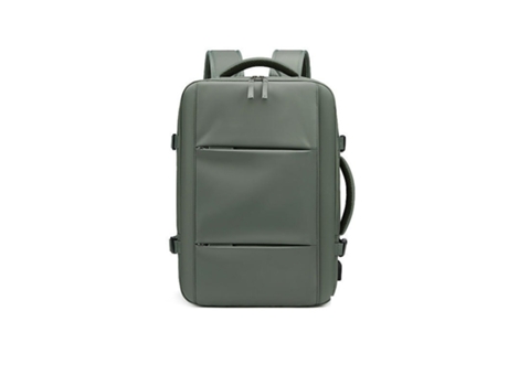 Mochila para hombre Mochila de viaje al aire libre de gran capacidad Mochila impermeable para computadora para mujer-Verde militar