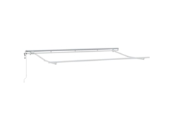 Maison Exclusive - Toldo Retráctil Crema 400 X 200 Cm Poliéster Y Aluminio