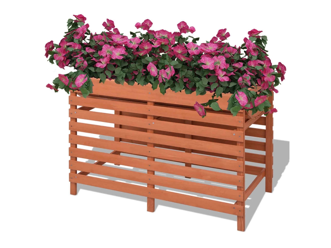 Macetera LOVELY HOME de Jardín en Madera (100 x 50 x 71 cm)