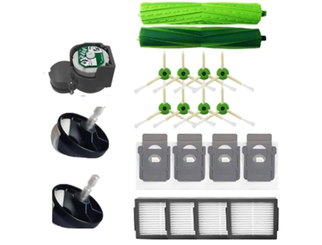 Acessórios de Aspirador I Series I7 E5 E6 I3 Robot Electrodomésticos Aspirador Kit 2X Ruedas 1X Motor