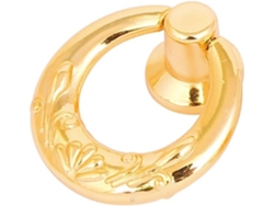 Cómoda de estilo retro, tirador redondo de metal, tono dorado, CHABERLU (71c8405a874a768517ecb19bdcd730c4)