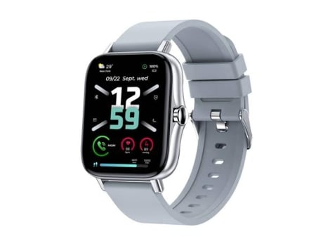 Reloj inteligente con llamadas Bluetooth, pantalla táctil completa de 1.70 HD, rastreador de ejercicios para el trabajo, deportes, Apple Android (p...