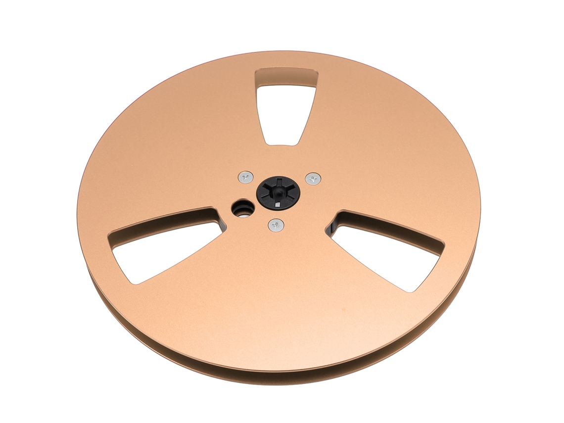 Carrete De Cinta Vacío De 7 Pulgadas (1/4 De Pulgada), Aleación De Aluminio, 3 Orificios, Para Grabación De Sonido Universal.