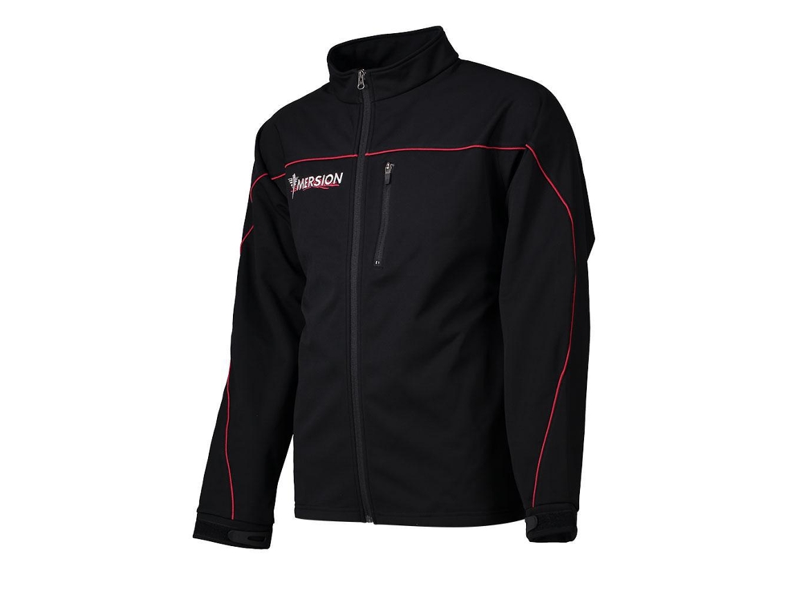 Abrigo para Hombre IMERSION Softshell Negro para Buceo (XXL)