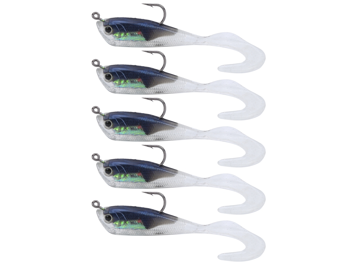 Señuelo Artificial Para Pesca En Hielo Con Anzuelo Del Número 3, Simula Movimiento, Invierno, Ligero, Portátil, 7 Cm, 55 G.