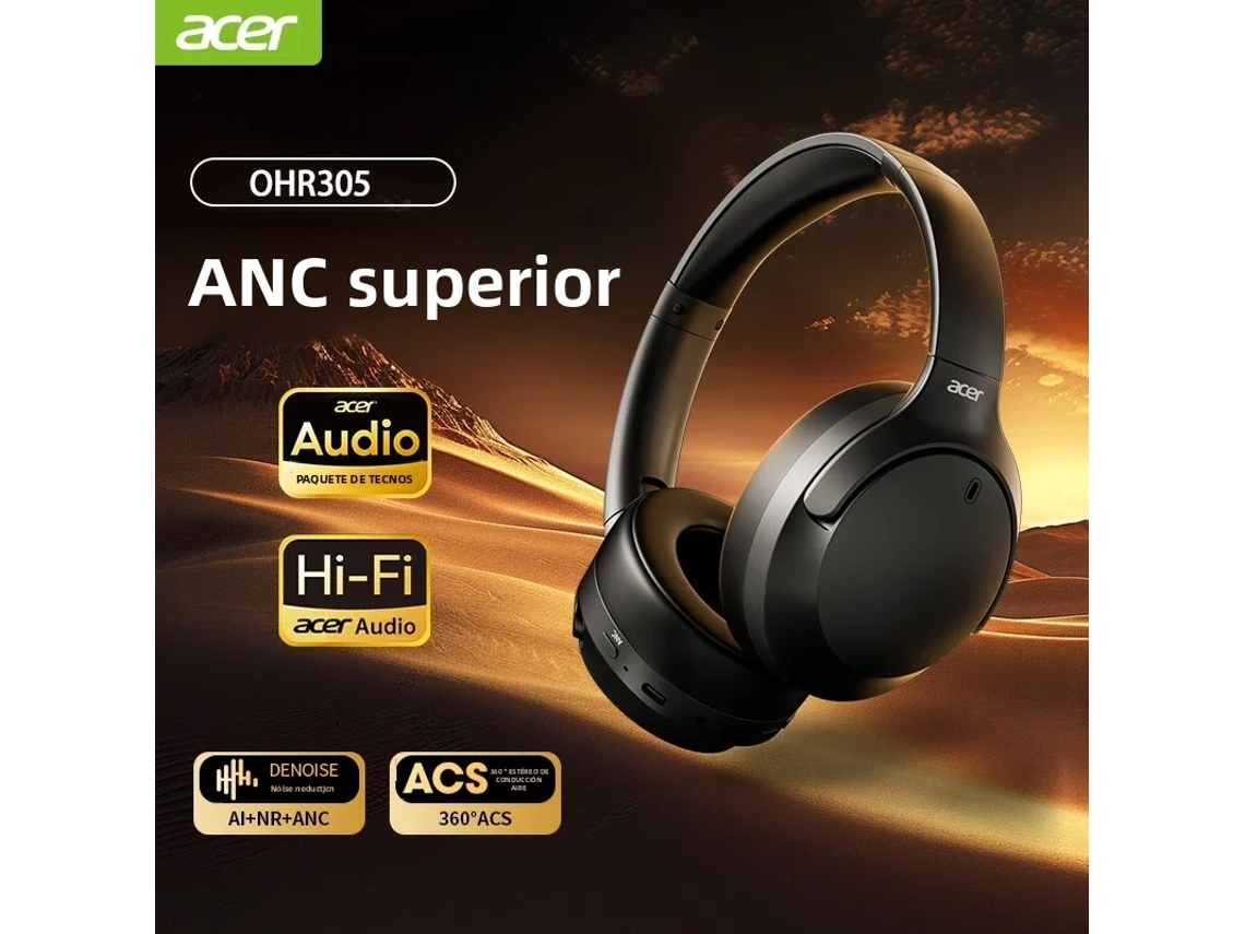(negro) Auriculares Inalámbricos Con Seguimiento De Cabeza Y Audio Espacial 3d, Cancelación De Ruido