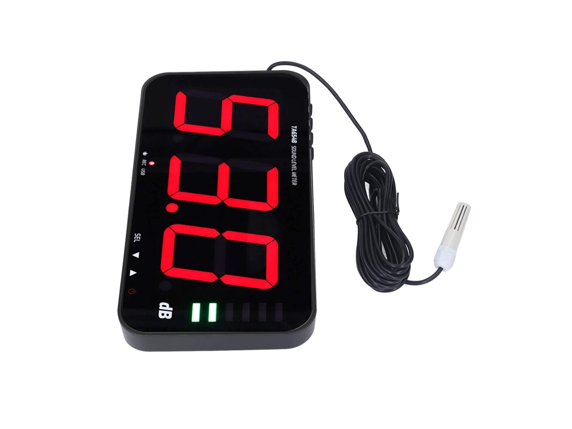 Murmullo De Nivel De Sonido Colgante Con Alarma