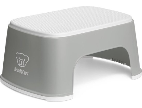 Taburete de Escalera BABYBJÖRN Gris y Blanco
