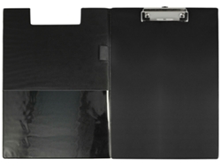 Carpeta para Pizarra WESTCOTT con Tapa de Aluminio Din A4 Negra
