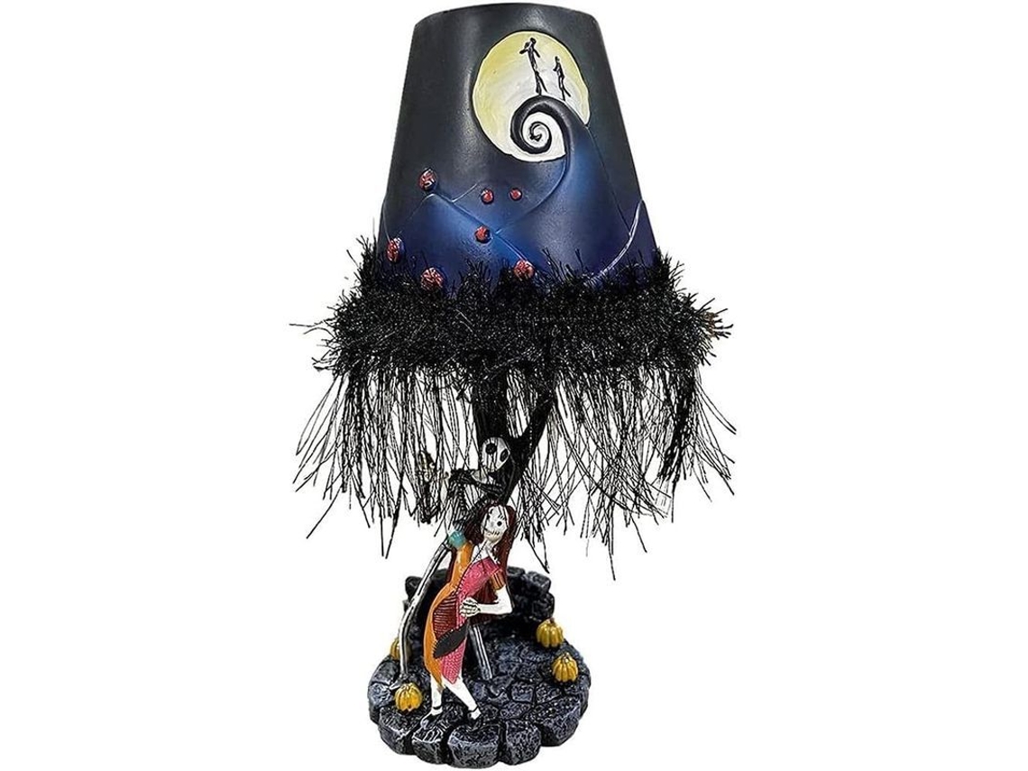 Lámpara De Mesa Led De Pesadilla Antes De Navidad, Decoración De Mesa De Resina Con Figura De Jack Skellington
