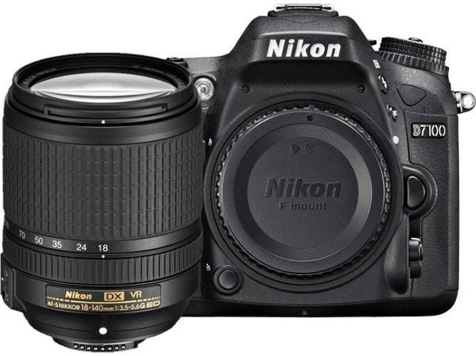 Kit Cámara Réflex NIKON D7100 + 18-140mm VR (24.1 MP - ISO: 100 a 6400)