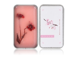 Perfume Sólido De Té Blanco Y Flor De Durazno 15g Portátil Para Mujer, Elegante Y Seguro