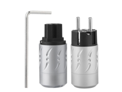 Conector de toma de corriente (par de cobre y aluminio puro)