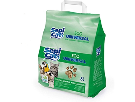 Virutas de Madera para Arenero GLOBAL Sepicat Eco Universal (8 L)