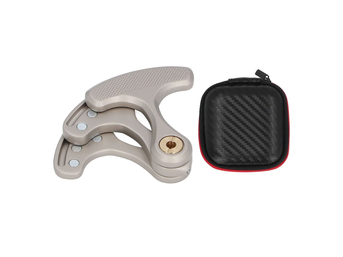 Ats-juguete De Relajación Magnético Push Card Clicker De 3 Capas, Juguete De Mano De Metal Para Adultos, Alivia Estrés Y Mejora La Concentración, Platsa