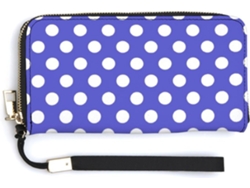 Cartera Cuero Con Cremallera Para Mujer Diseño Estampado