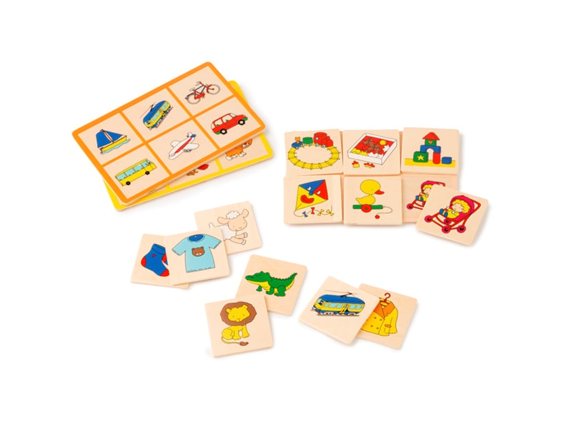 Juego educativo Eduplay: Bingo de palabras para niños y familias