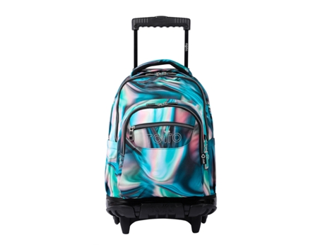 Mochila Escolar Con Ruedas Zefiro- Renglones