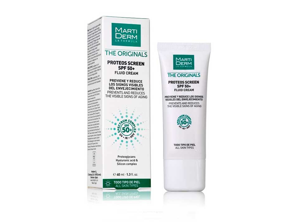 Protector Solar Facial MARTIDERM Pantalla De The Originals Proteos (40 ml)