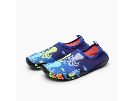 Zapatas de Agua para Niños SLOWMOOSE Suaves para Playa M (14)