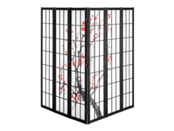 Biombo japonés Succebuy de 6 paneles para separar espacios