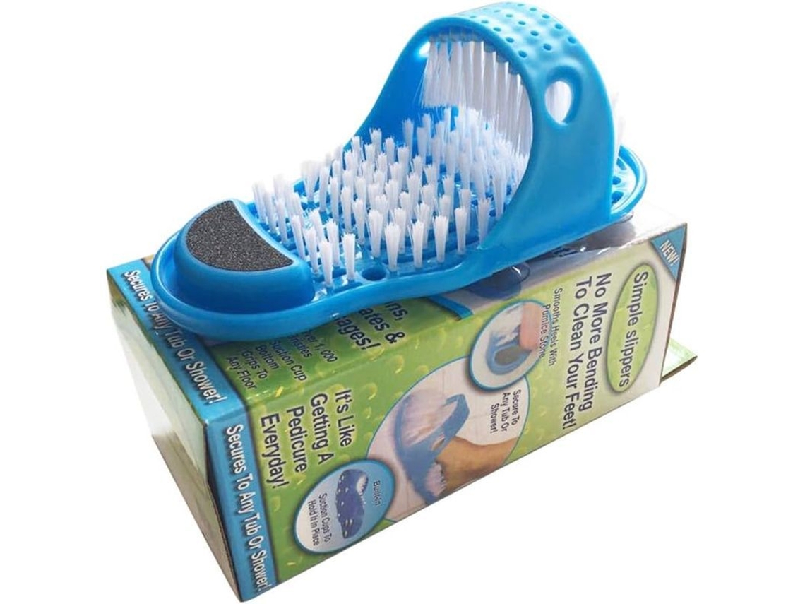 Cepillo Limpiador De Pies, Cepillo De Pies Con Masaje Para Baño Y Spa, Pantuflas Limpiadoras Mágicas