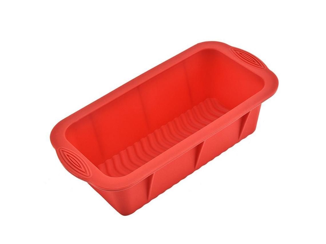 2026da-molde De Silicona Cuadrado Para Pasteles, Moldes De Hornear Antiadherentes, Para Pan Casero Y Postres, Rojo, 2 Unidades