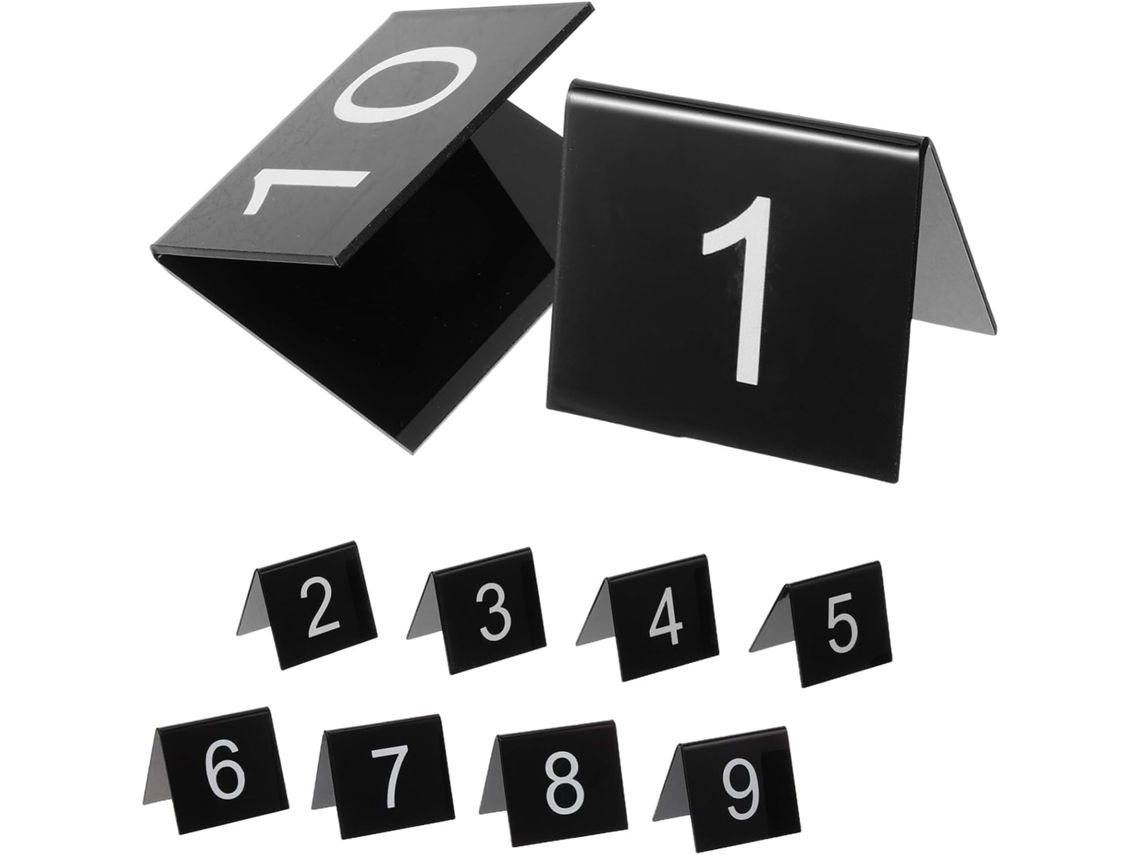Marcadores Triangulares 10u Negro Diseño Moderno Calidad Buena