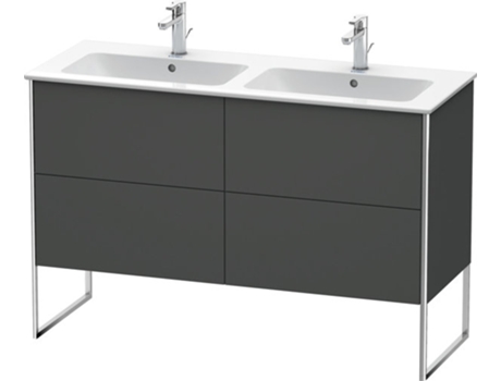 DURAVIT XSquare Vanity unit standing 128.0 x 47.8 cm, 4 cajones, para lavabo ME de Starck 233613