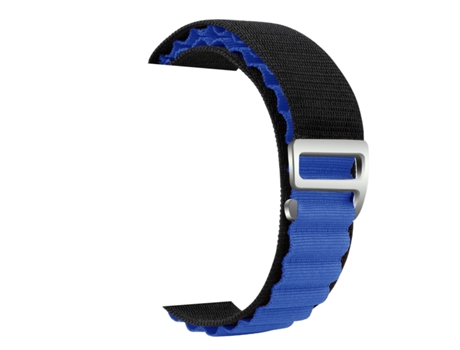 Correa Loop Alpine para Garmin vivoactive 4 Negro y Azul