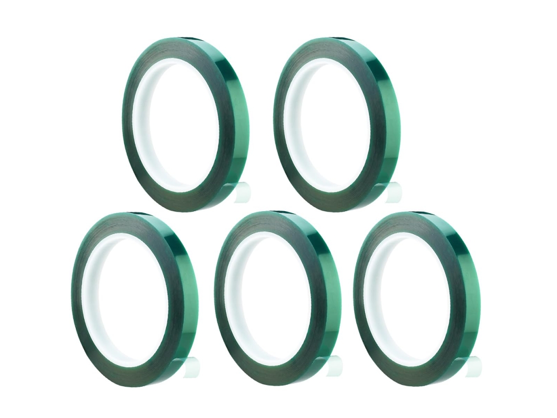Cinta Enchapado Verde Coche Pet 8 Mm X 33 M X 0,06 Mm