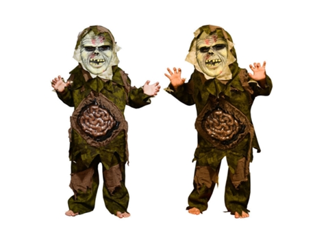 Disfraz de monstruo del pantano Cosplay máscara de disfraz de terror 150