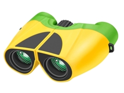 10x22 Binóculos Infantis Binóculos Ópticos De Alta Qualidade Binóculos Compactos Para Adultos À Prova Dágua Hd Amarelo Verde Saisiyiky