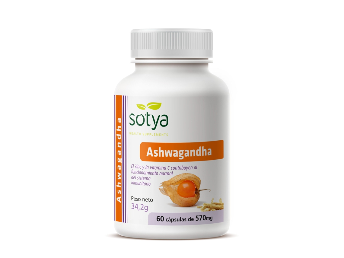 Complemento Alimentar SOTYA Ashwagandha 60