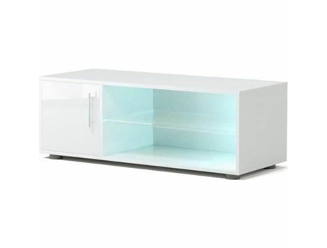 Mueble de TV BIGBUY HOME (Blanco - Metal - 104 x 40 x 10 cm)